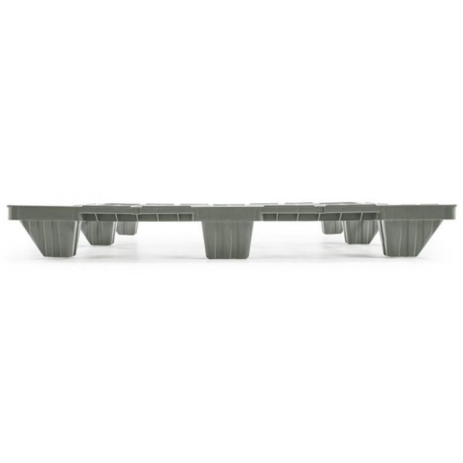 Palette Plastique Noire Propac - 80x120x13,5 Cm - Recyclée - Légère Et Hygénique